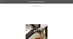 Desktop Screenshot of casaditalia.com