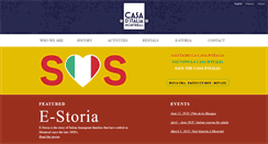 Desktop Screenshot of casaditalia.org